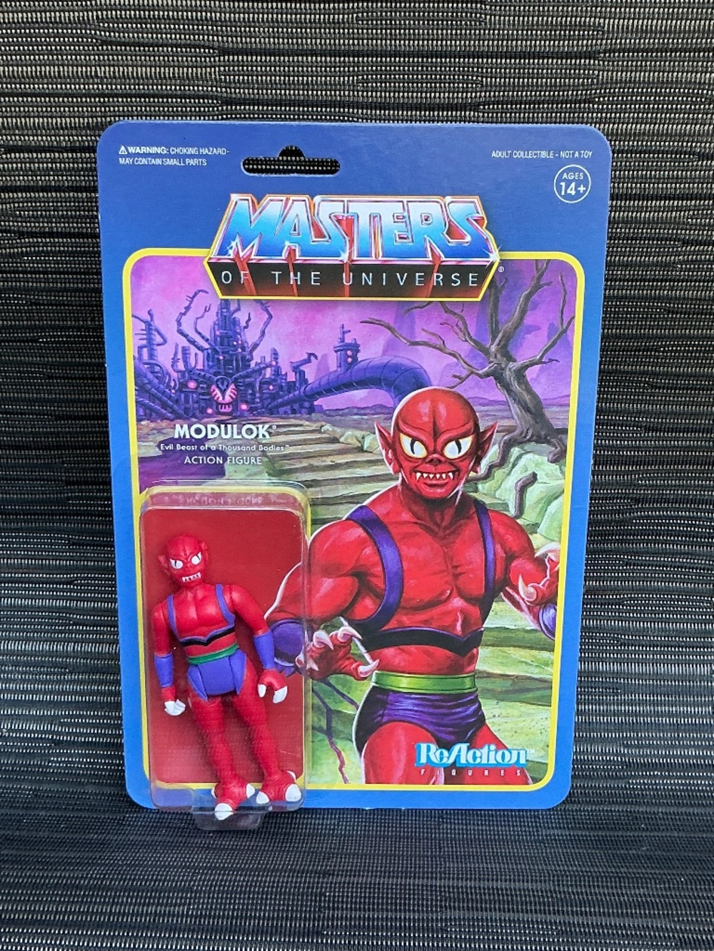 Super7 Modulok Action Figure Masters of the Universe ReAction